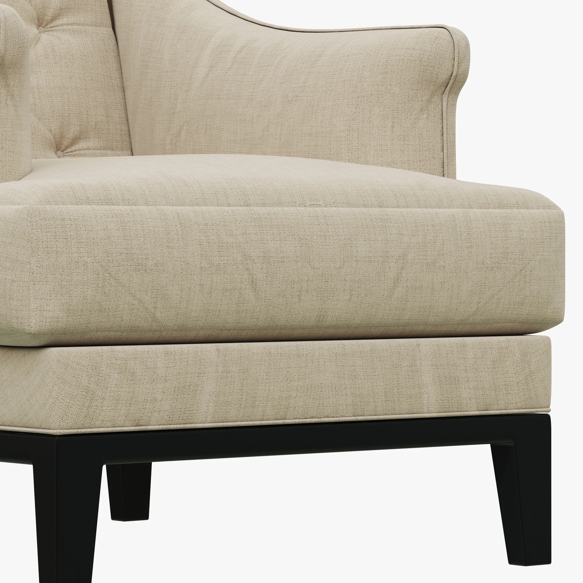Roche Bobois EPOQ Armchair — 3D model preview 5
