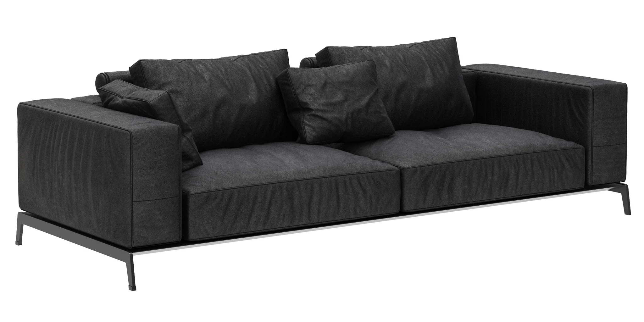 Flexform Ettore Sofa — 3D model preview 2