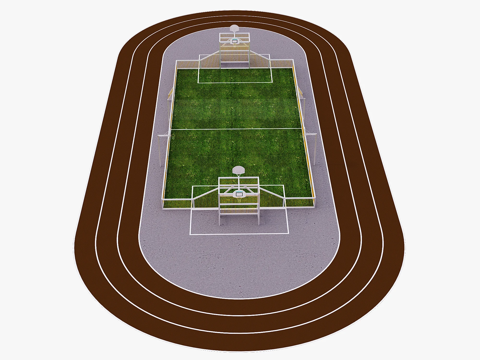 Multisports Stadium — 3D model preview 6