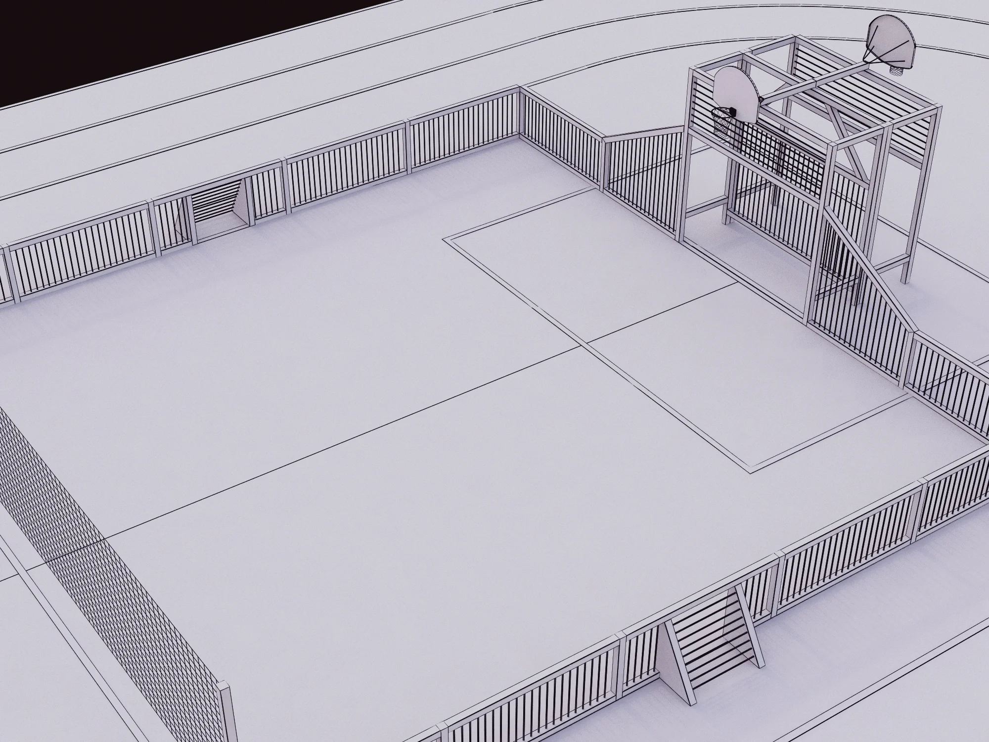 Multisports Stadium — 3D model preview 13