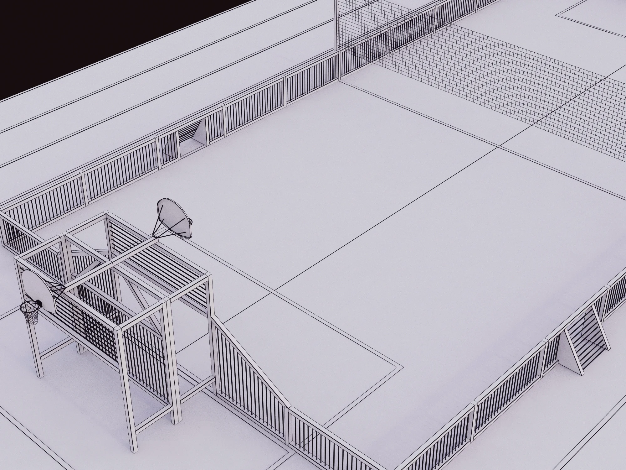 Multisports Stadium — 3D model preview 17
