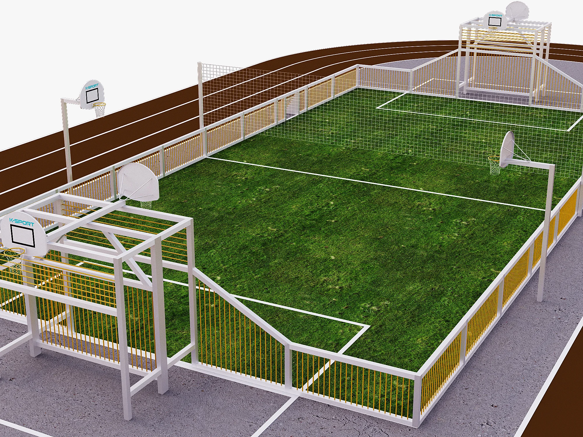 Multisports Stadium — 3D model preview 18