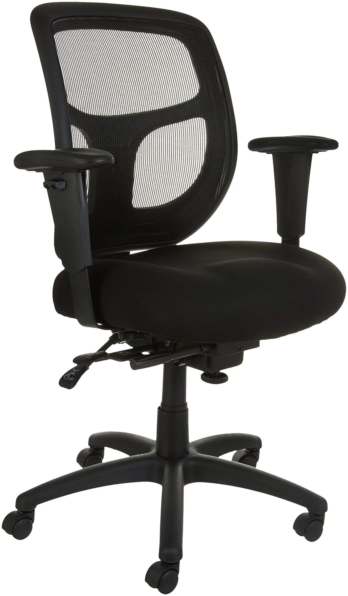 Ergonomic Mesh Back Office Chair with Adjustable Arms