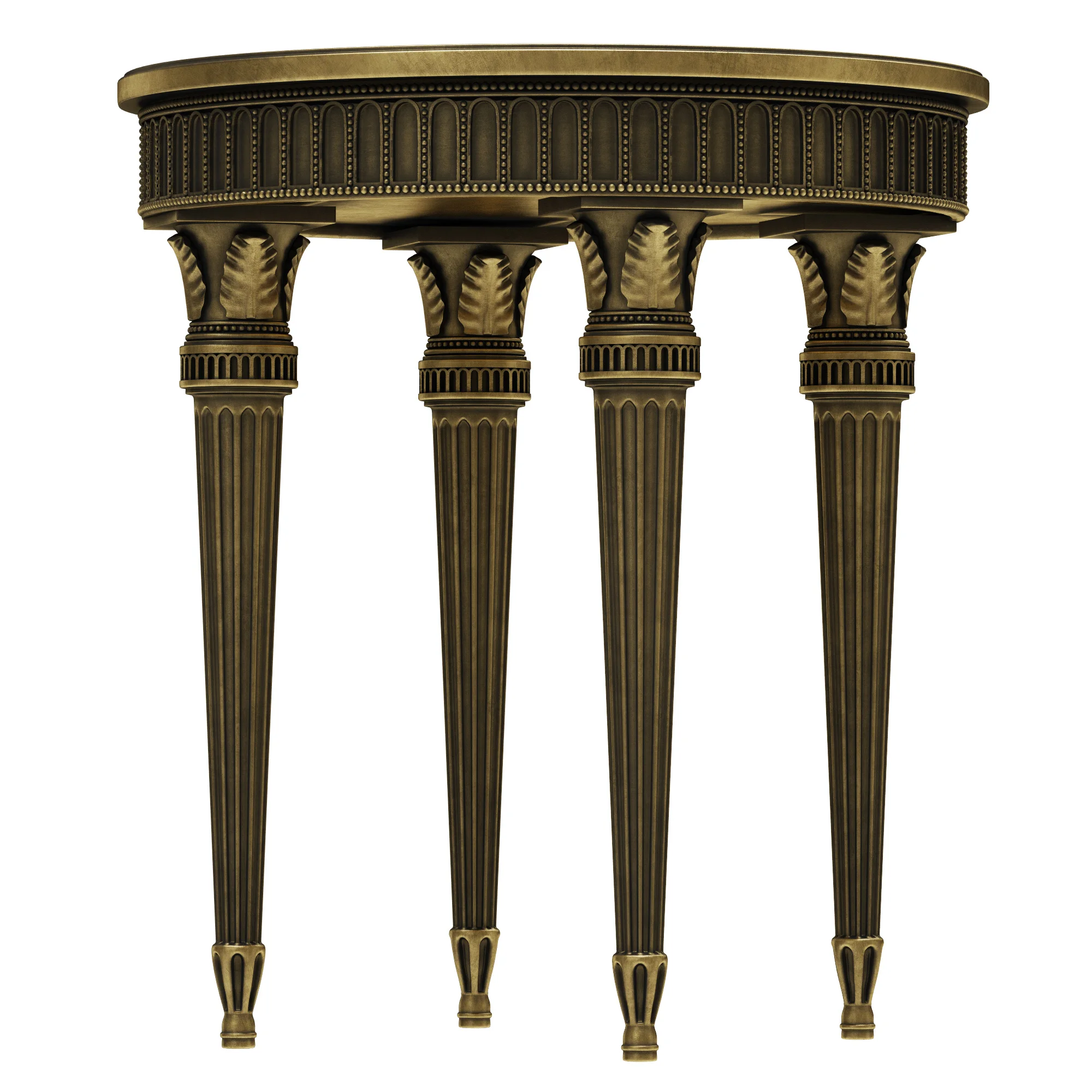 Pozzoli CG 134 Table — 3D model preview 2