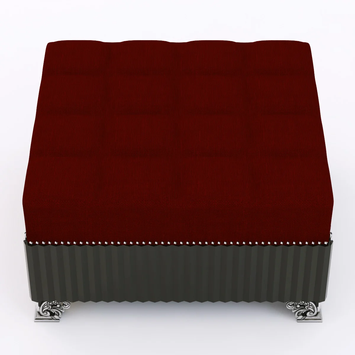 Francesko Molon S501 Ottoman DIAGONAL — 3D model preview 3