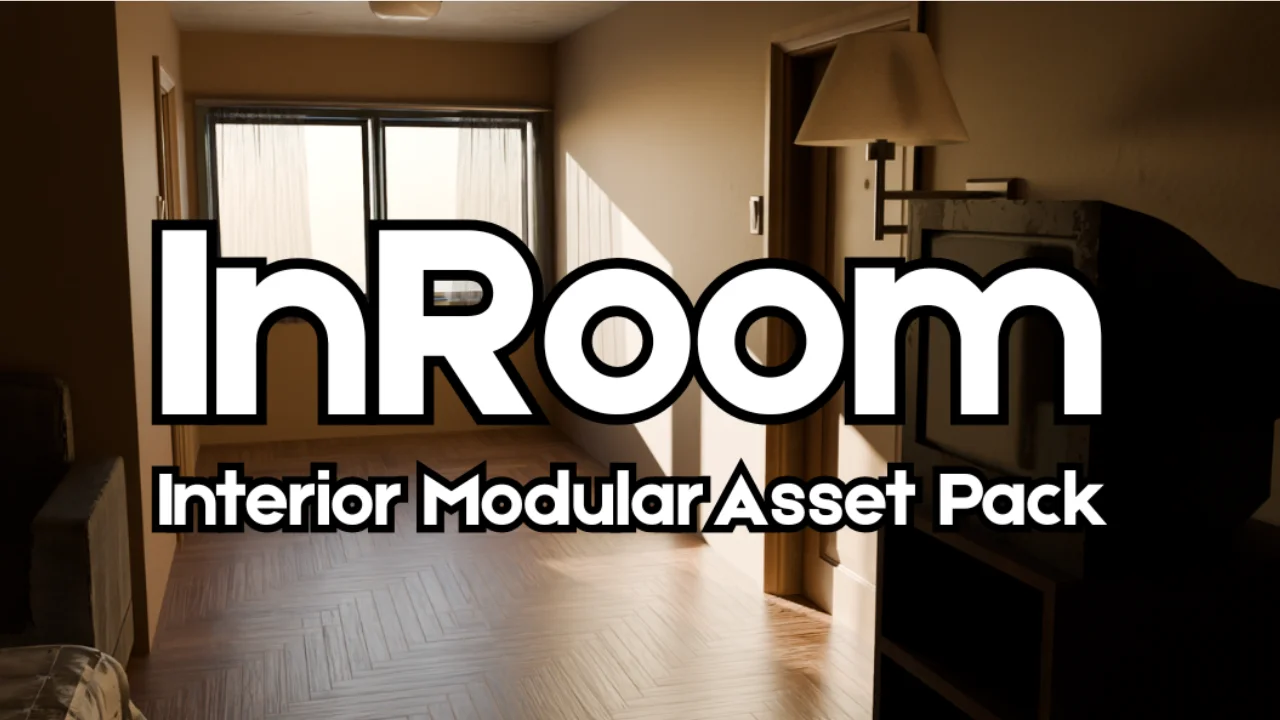 InRoom Interior Realistic Asset Pack, 3D model preview 1