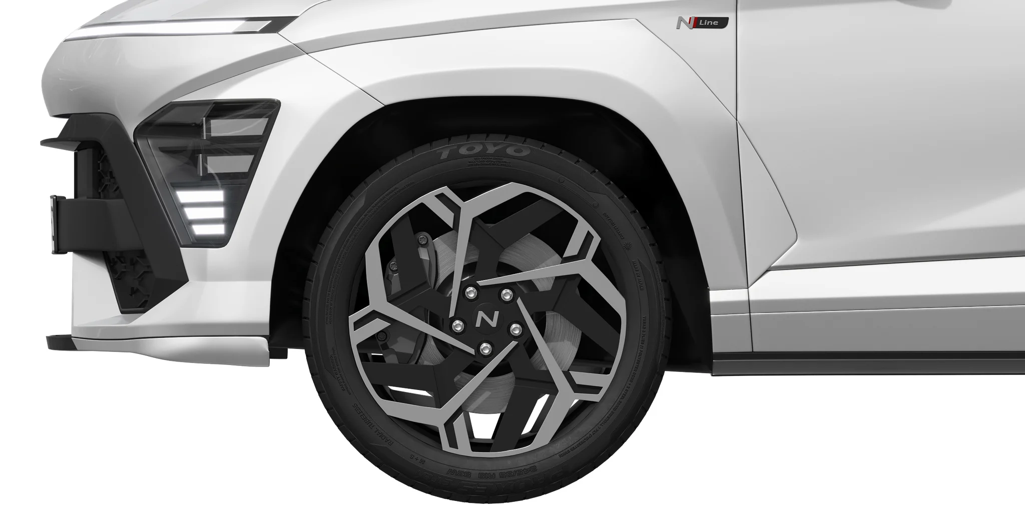 Hyundai Kona N Line 2024, 3D model preview 1