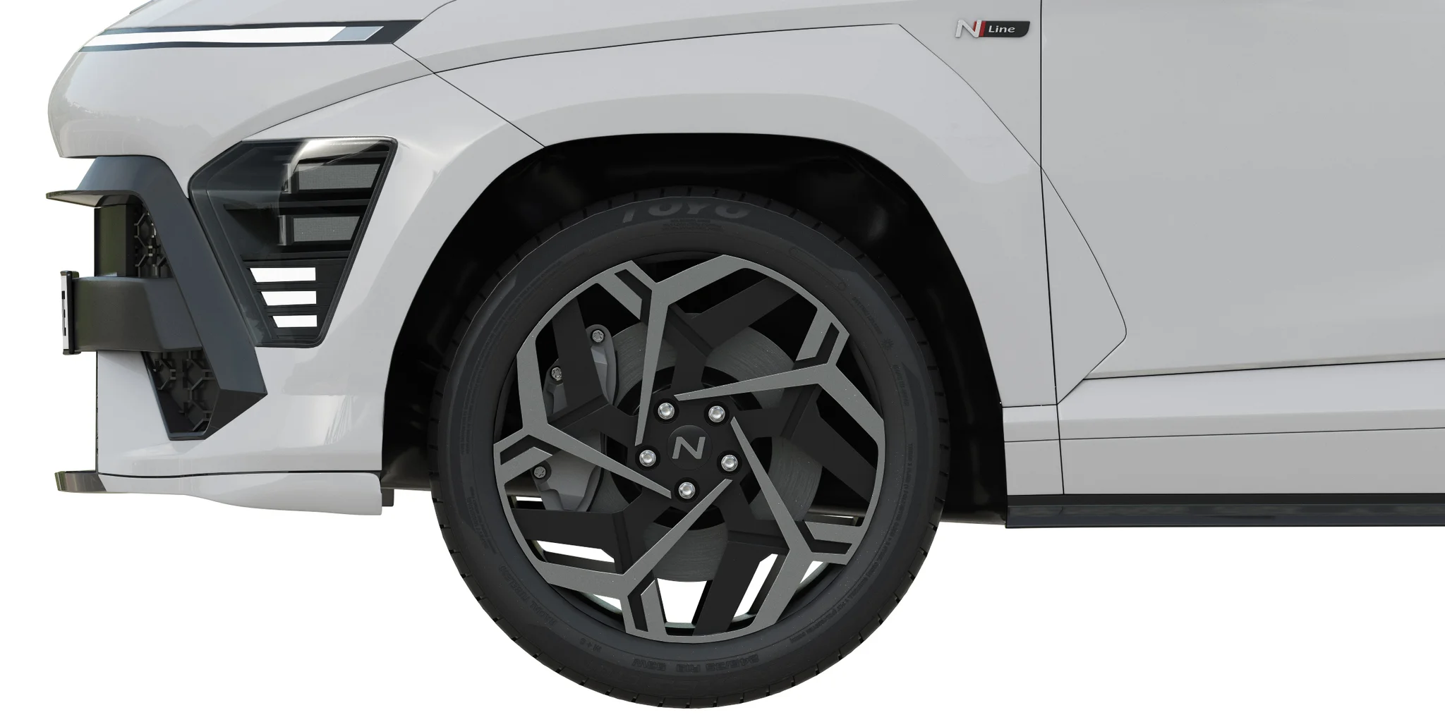 Hyundai Kona N Line 2024, 3D model preview 3