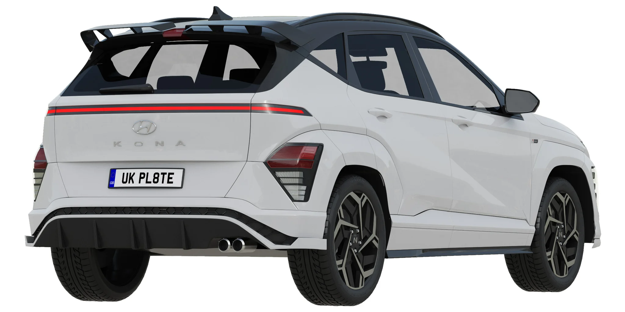 Hyundai Kona N Line 2024, 3D model preview 9