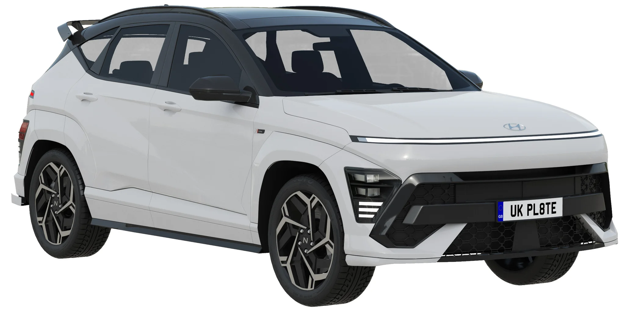 Hyundai Kona N Line 2024, 3D model preview 19