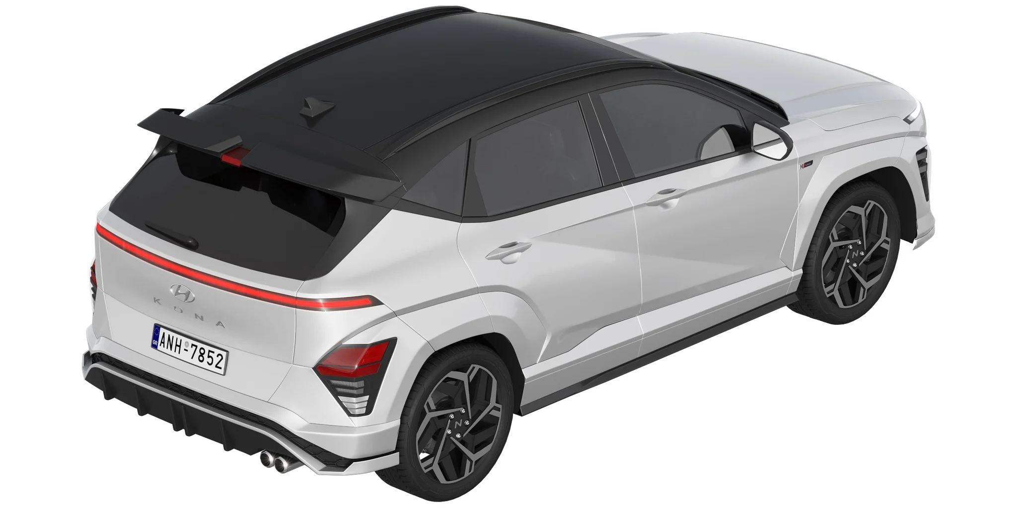 Hyundai Kona N Line 2024, 3D model preview 35