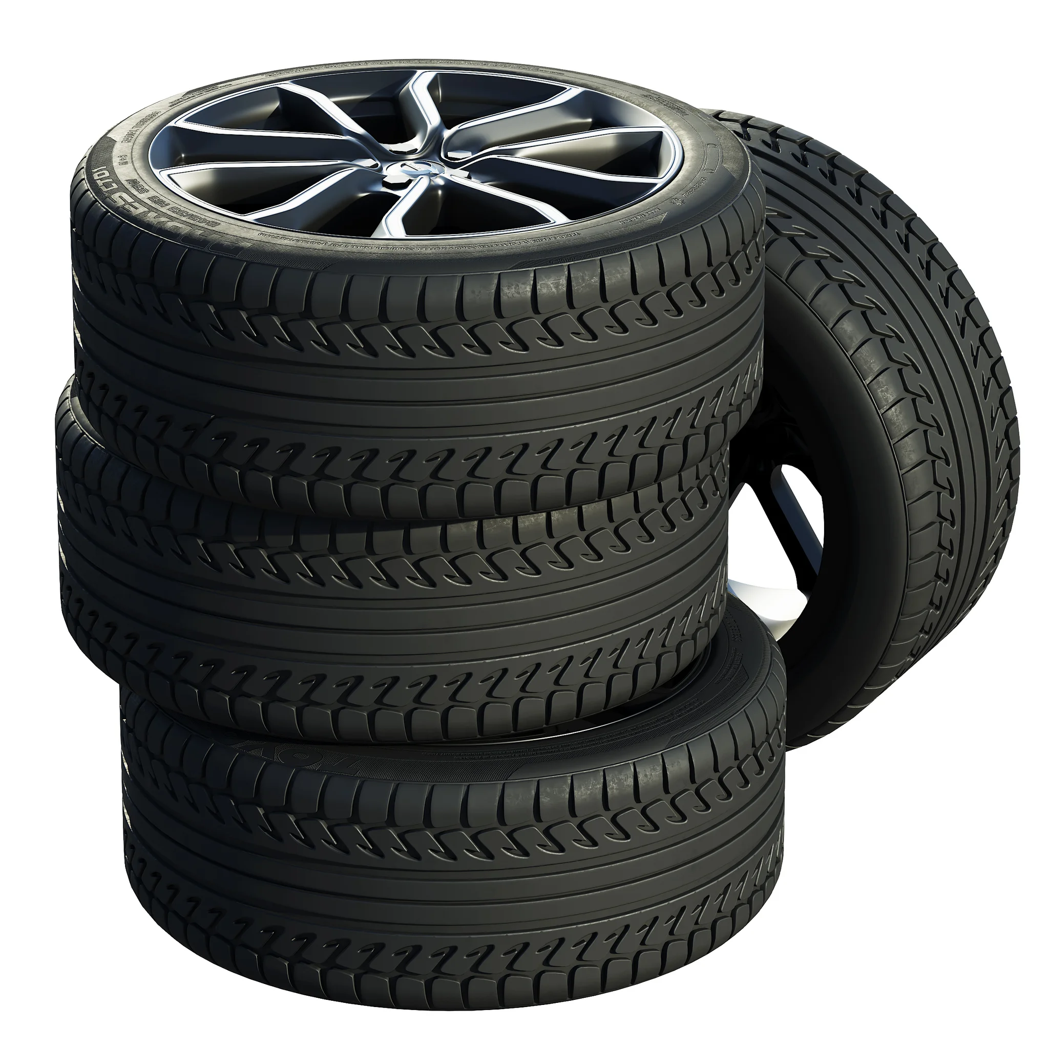 Volvo Tires — 3D model preview 2