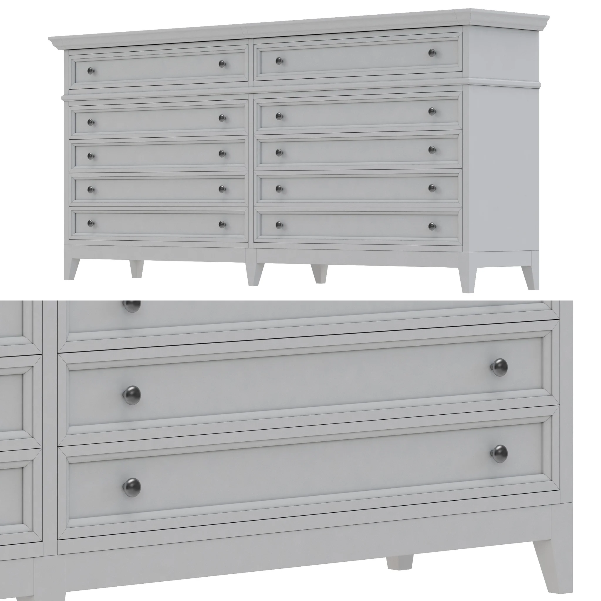 Dantone Home Drawer 3 — 3D model preview 4