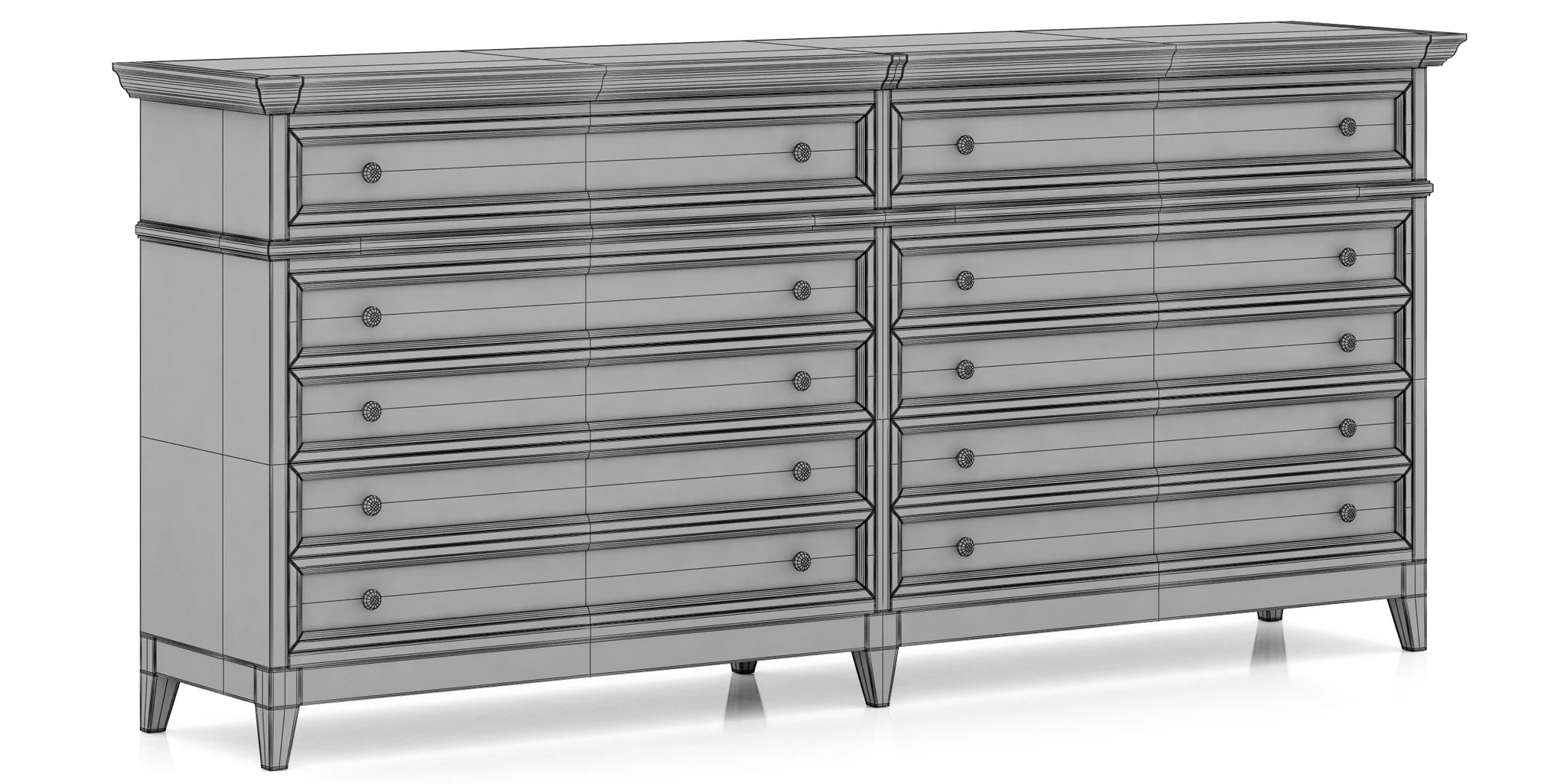 Dantone Home Drawer 3 — 3D model preview 9