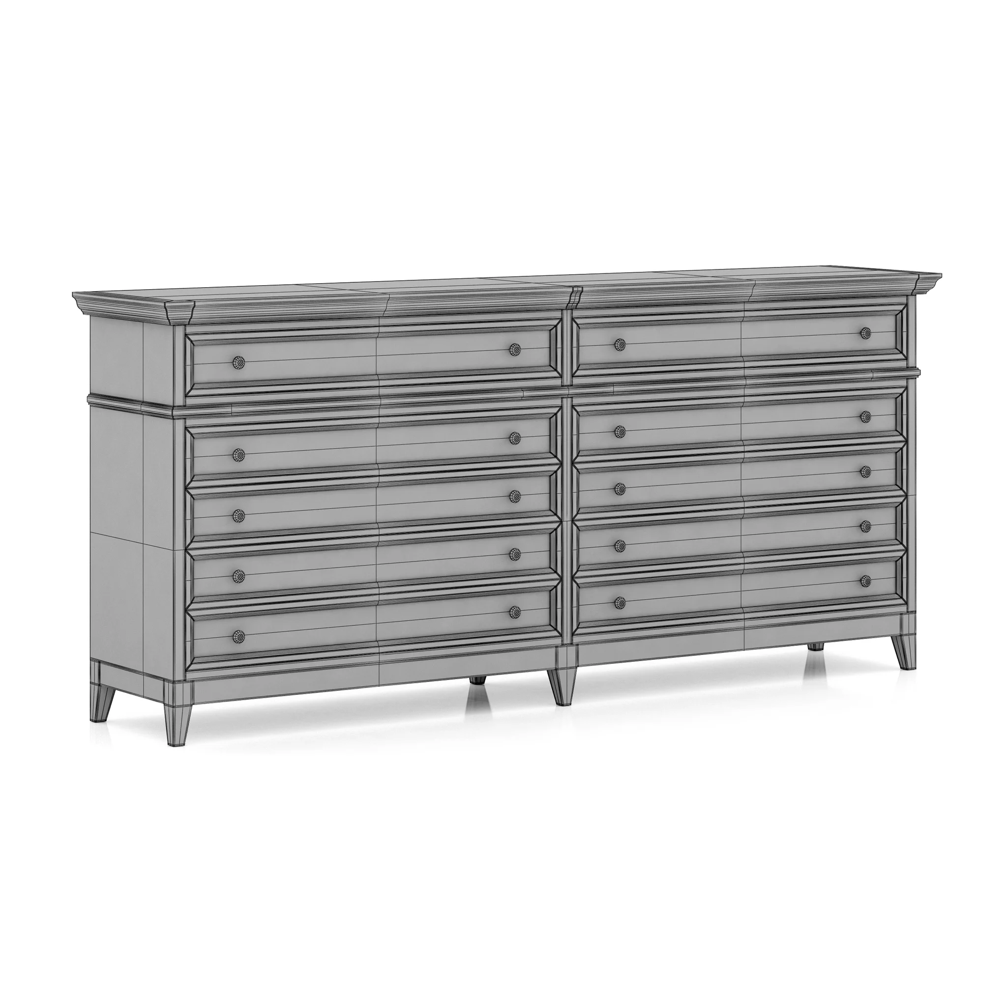 Dantone Home Drawer 3 — 3D model preview 10