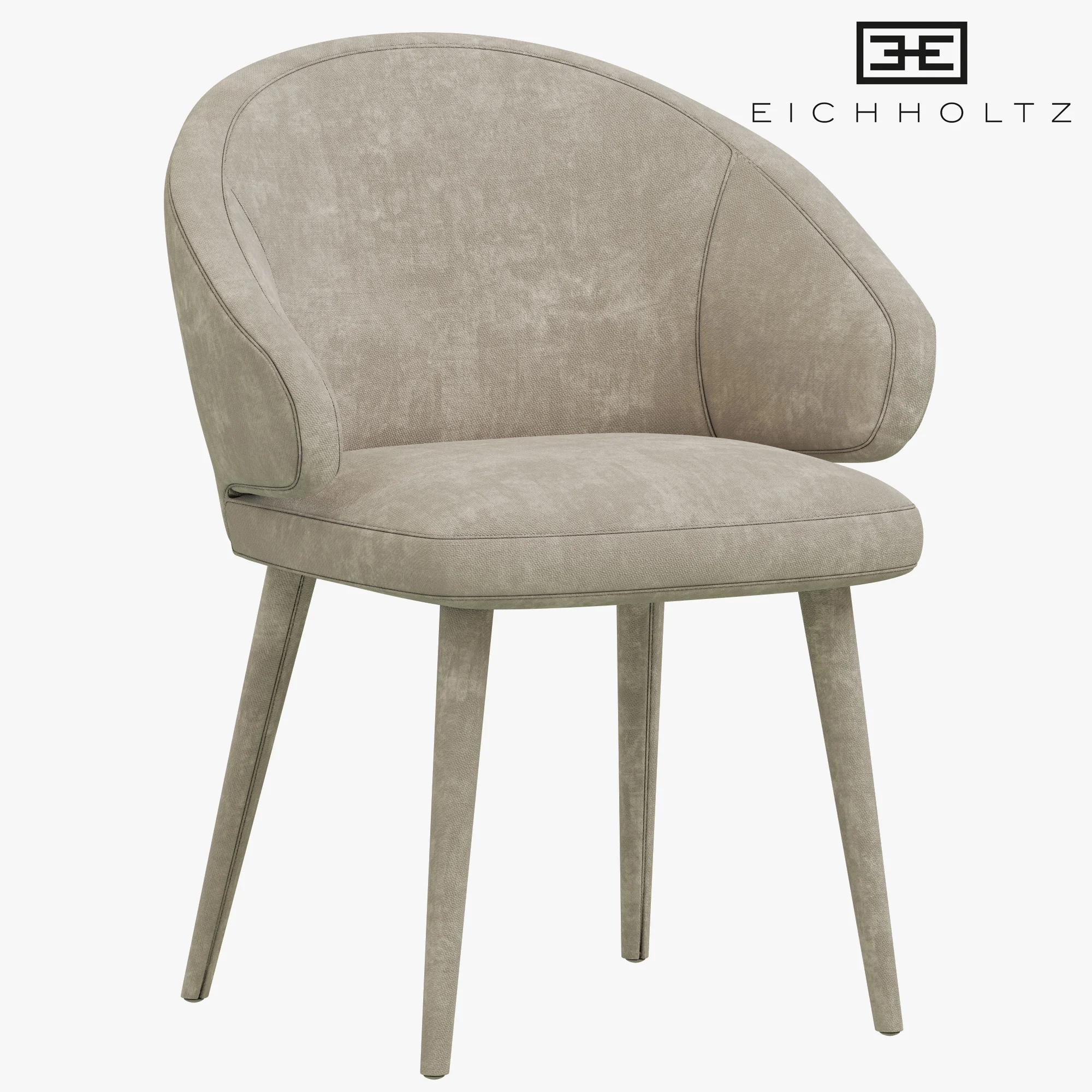 Eichholtz Dining Chair Cardinale — 3D model preview 1