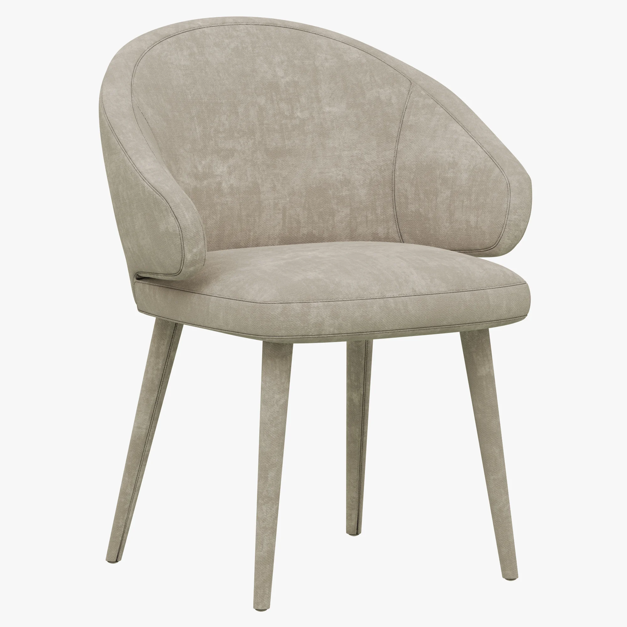 Eichholtz Dining Chair Cardinale — 3D model preview 2