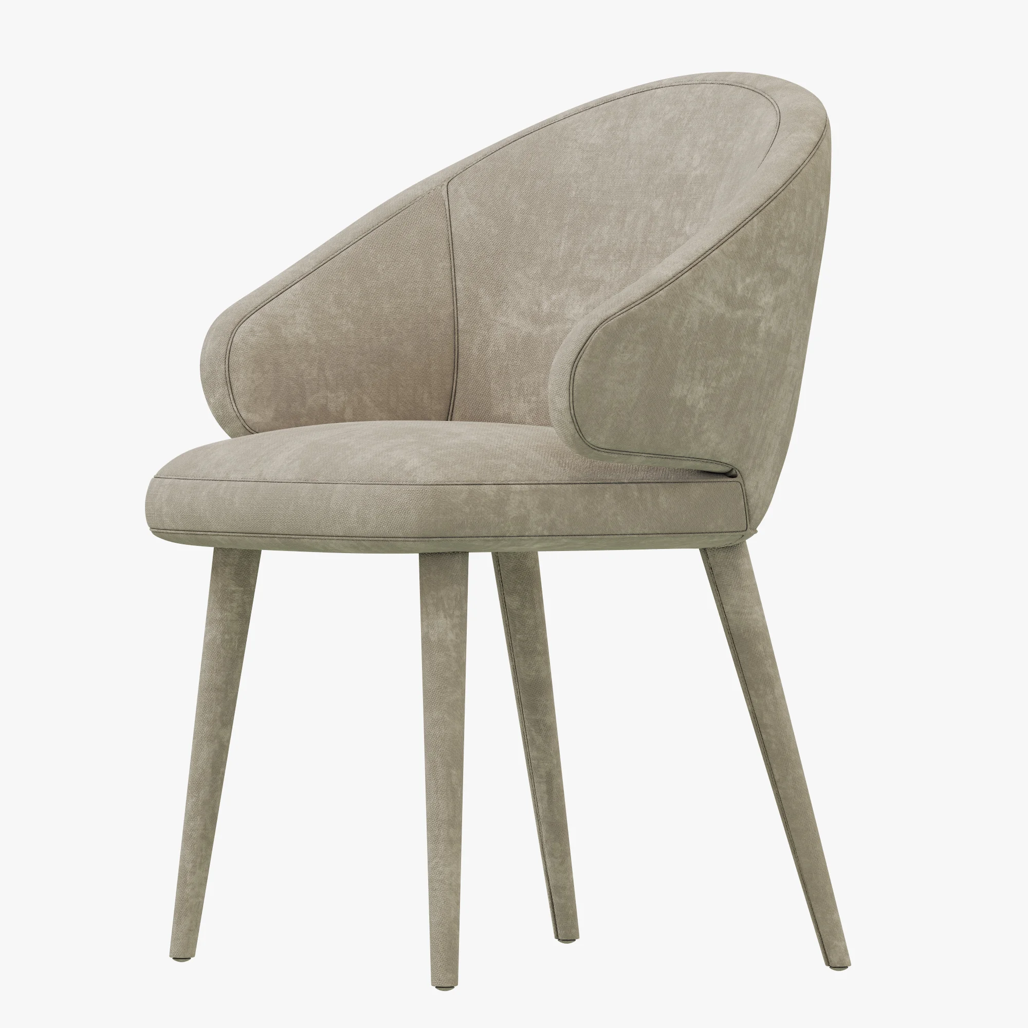 Eichholtz Dining Chair Cardinale — 3D model preview 3