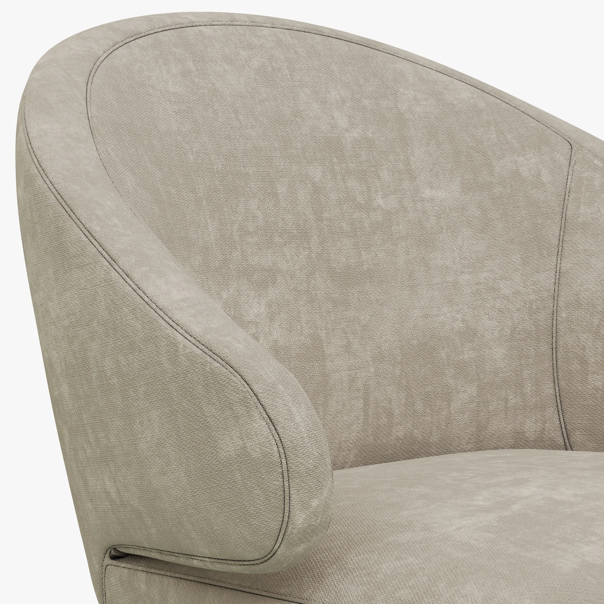 Eichholtz Dining Chair Cardinale — 3D model preview 4
