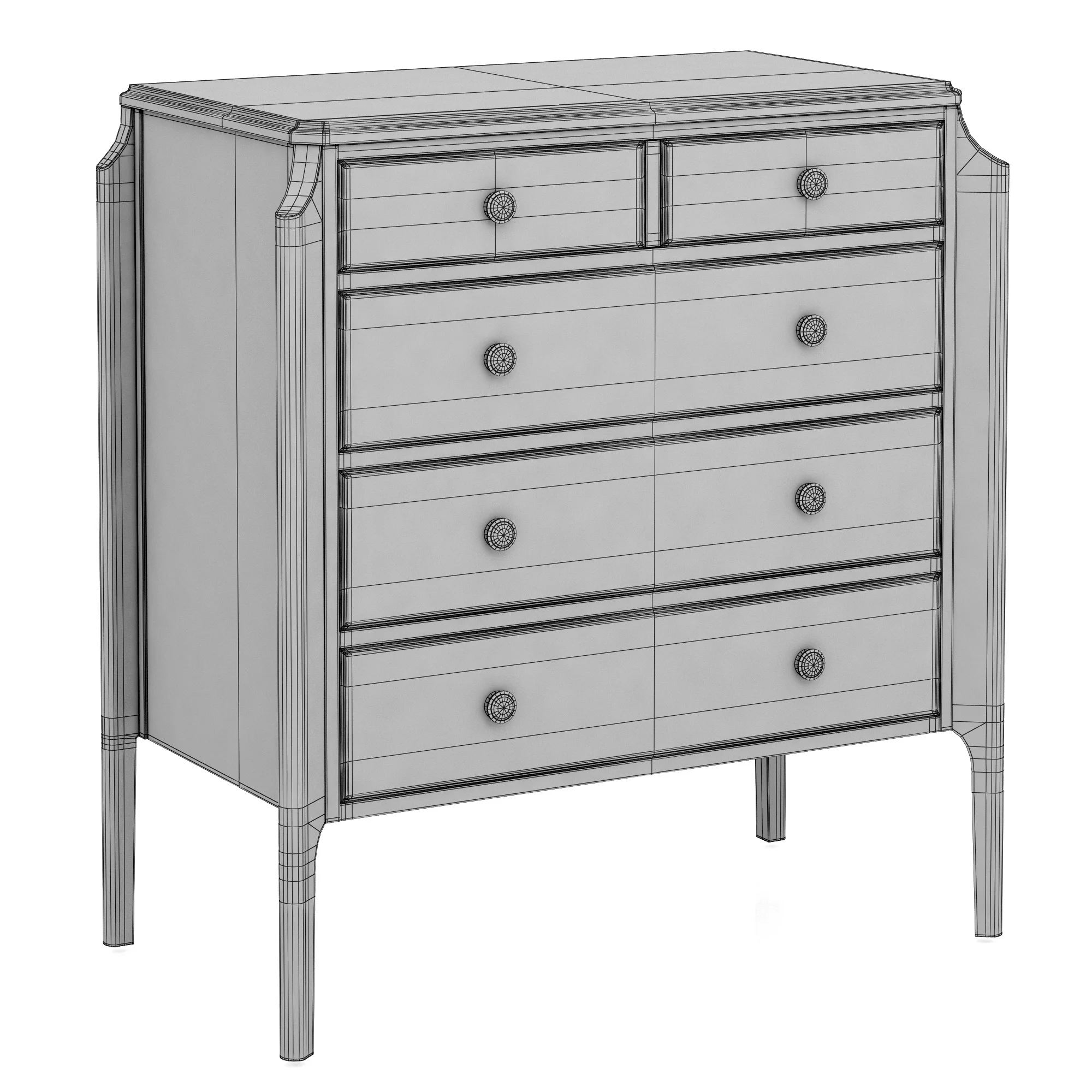 Dantone Home Le Vizazh Drawer 2 — 3D model preview 7