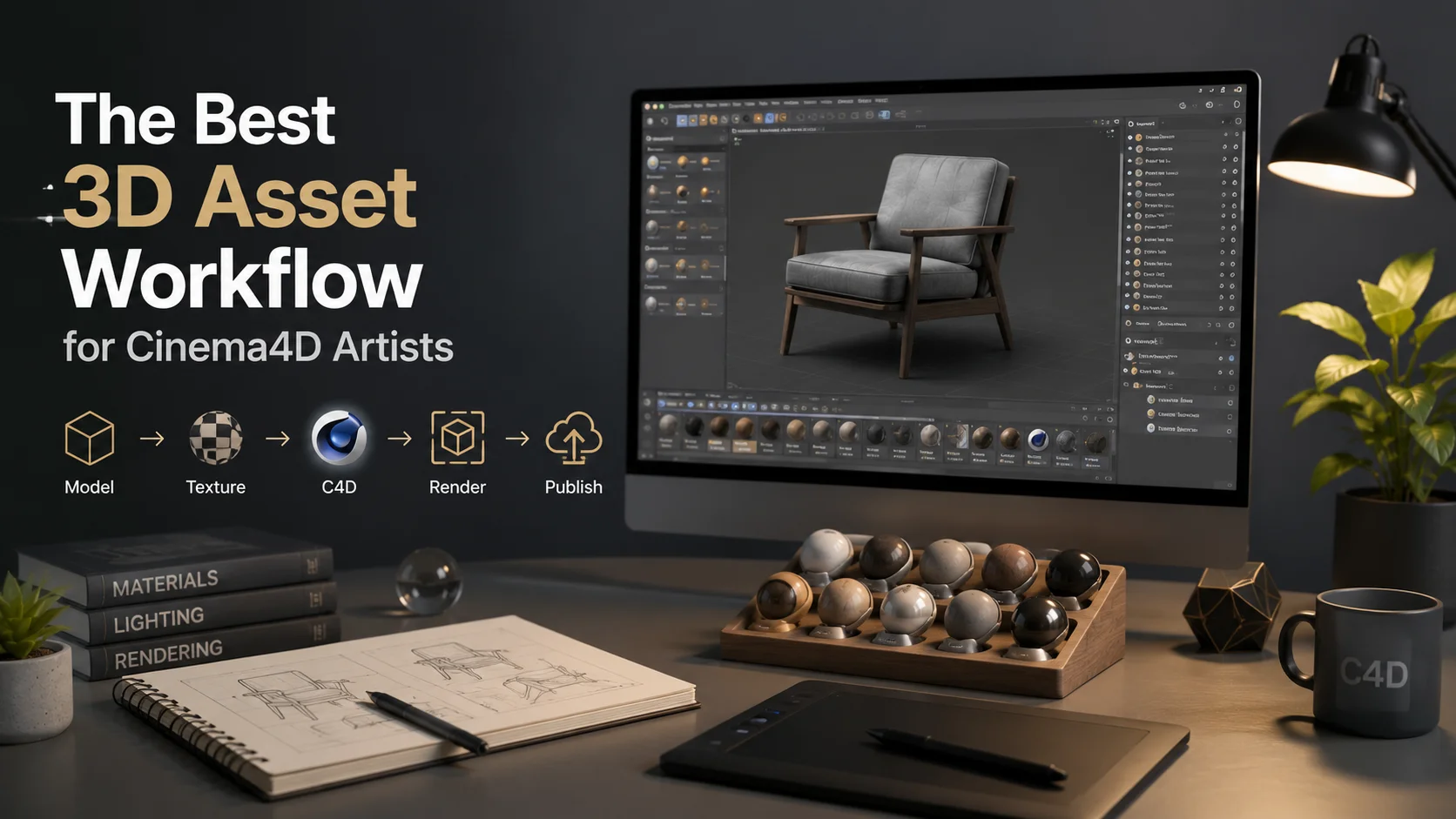 The Best 3D Asset Workflow for Cinema4D Artists